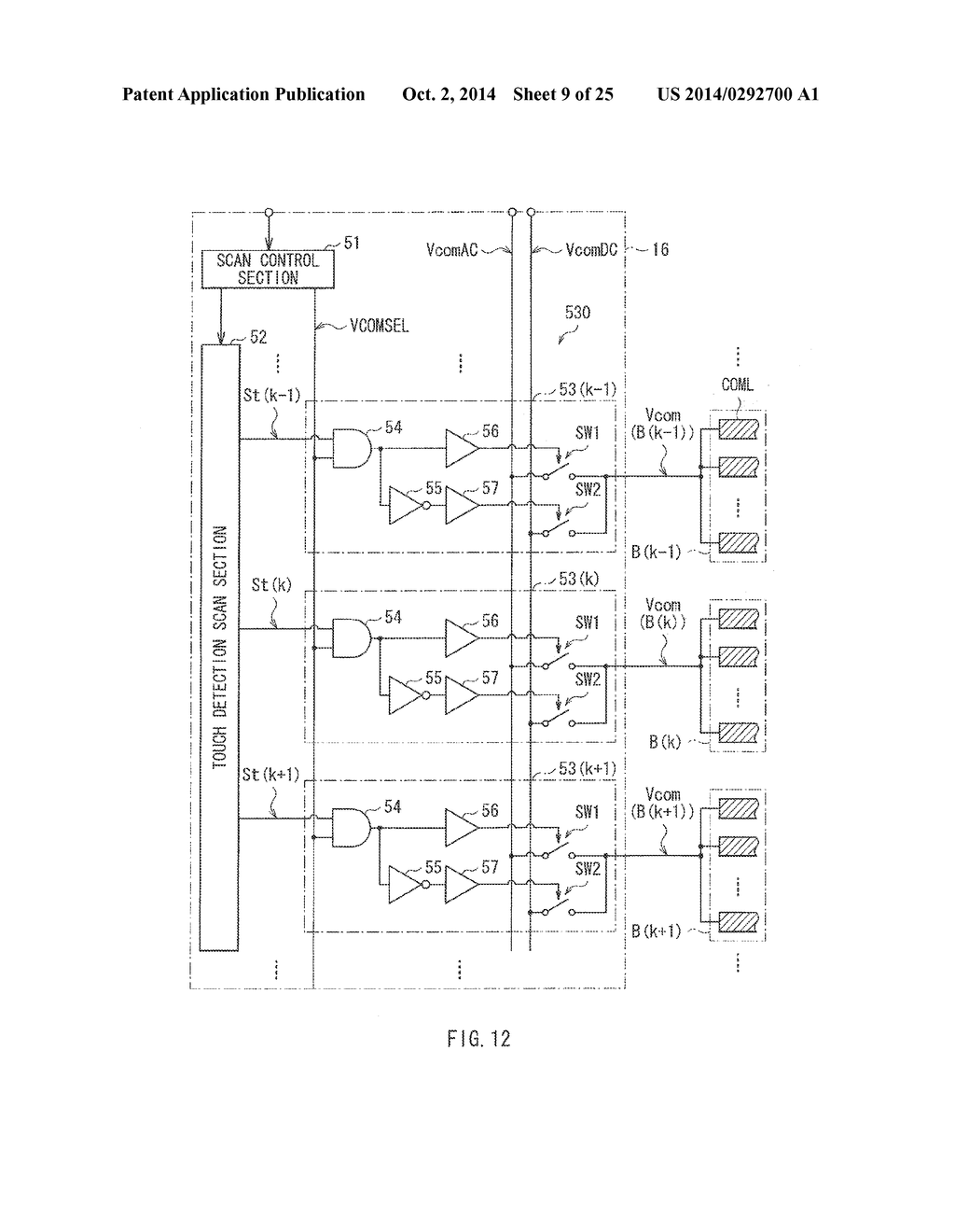 DISPLAY PANEL WITH TOUCH DETECTION FUNCTION, METHOD OF DRIVING THE SAME,     DRIVING CIRCUIT, AND ELECTRONIC UNIT - diagram, schematic, and image 10