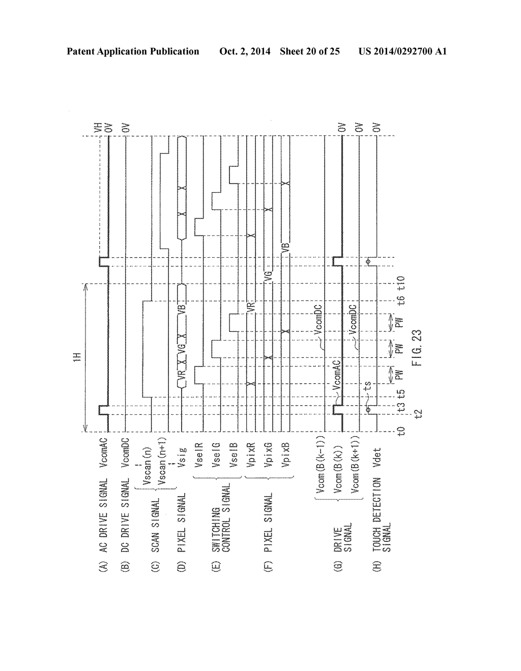 DISPLAY PANEL WITH TOUCH DETECTION FUNCTION, METHOD OF DRIVING THE SAME,     DRIVING CIRCUIT, AND ELECTRONIC UNIT - diagram, schematic, and image 21