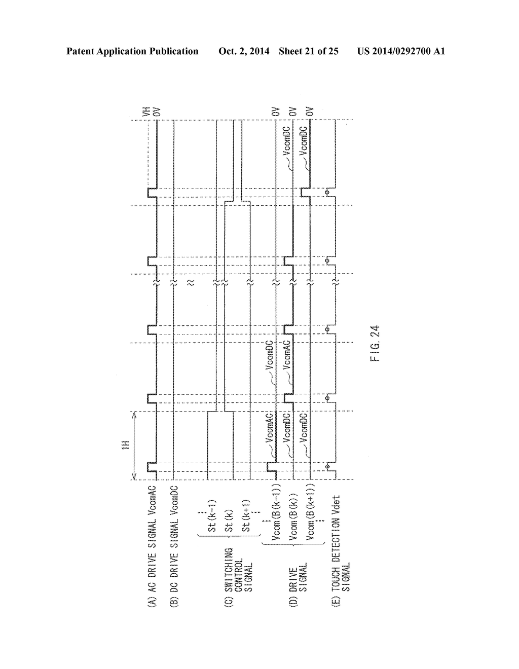 DISPLAY PANEL WITH TOUCH DETECTION FUNCTION, METHOD OF DRIVING THE SAME,     DRIVING CIRCUIT, AND ELECTRONIC UNIT - diagram, schematic, and image 22