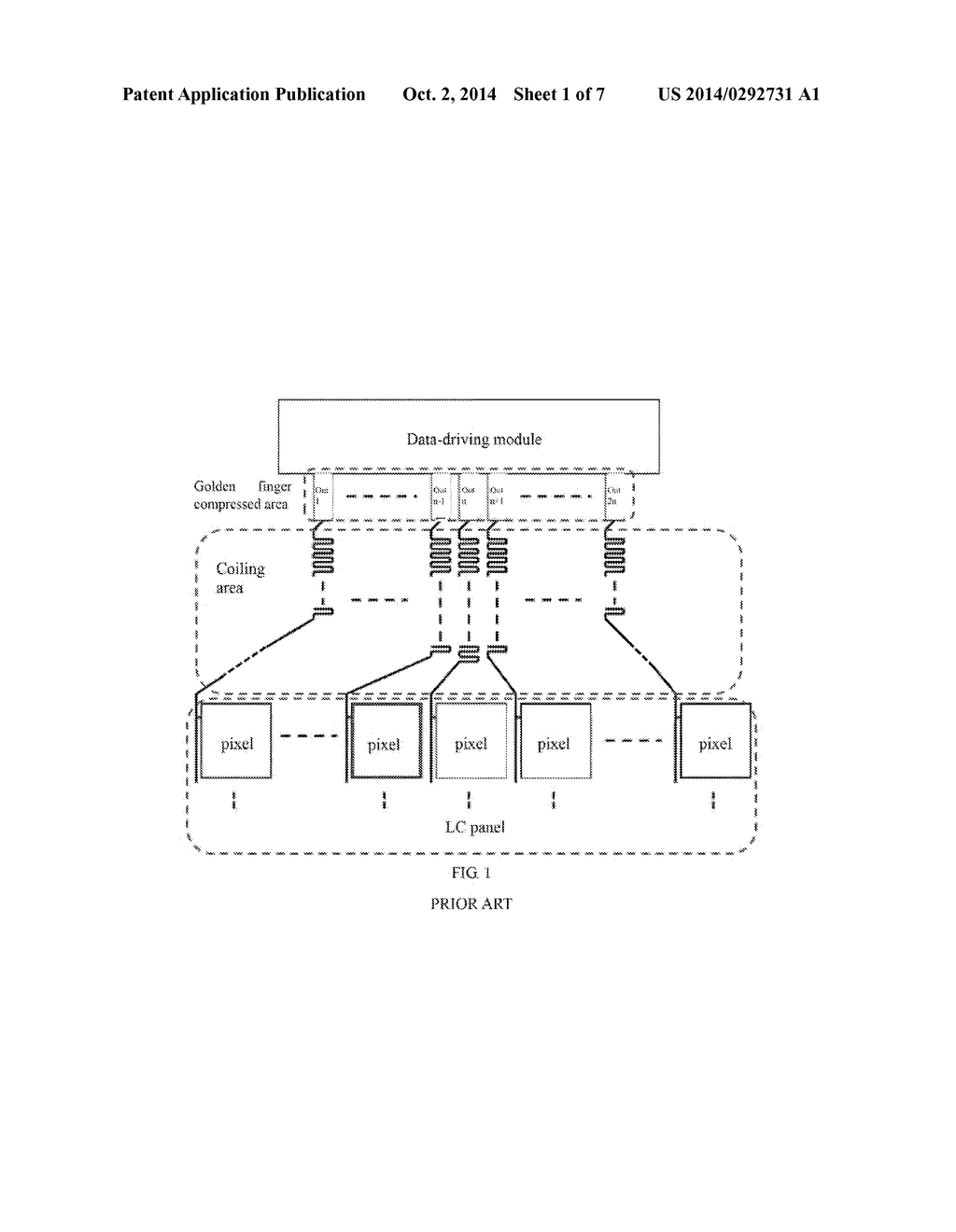 DRIVING CIRCUIT OF LIQUID CRYSTAL PANEL, LIQUID CRYSTAL PANEL, AND A     DRIVING METHOD - diagram, schematic, and image 02