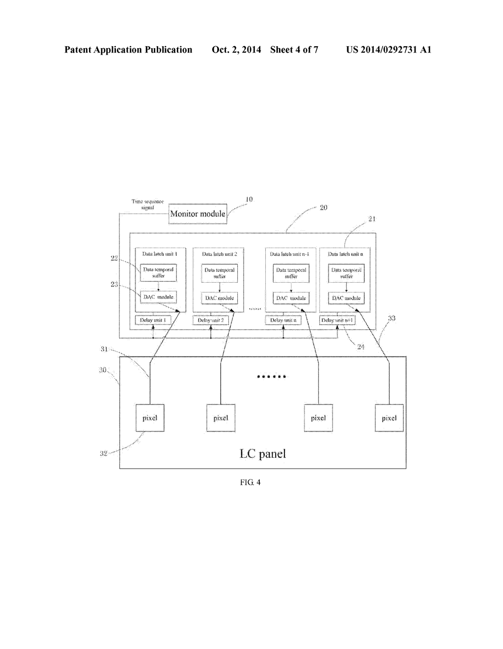 DRIVING CIRCUIT OF LIQUID CRYSTAL PANEL, LIQUID CRYSTAL PANEL, AND A     DRIVING METHOD - diagram, schematic, and image 05