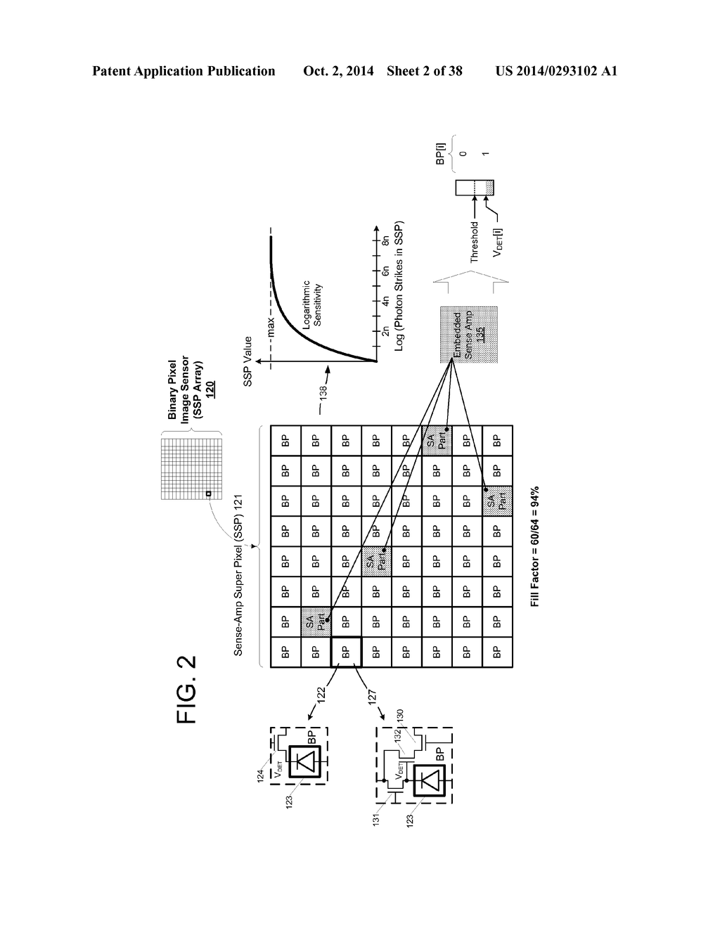 CONDITIONAL-RESET, TEMPORALLY OVERSAMPLED IMAGE SENSOR - diagram, schematic, and image 03