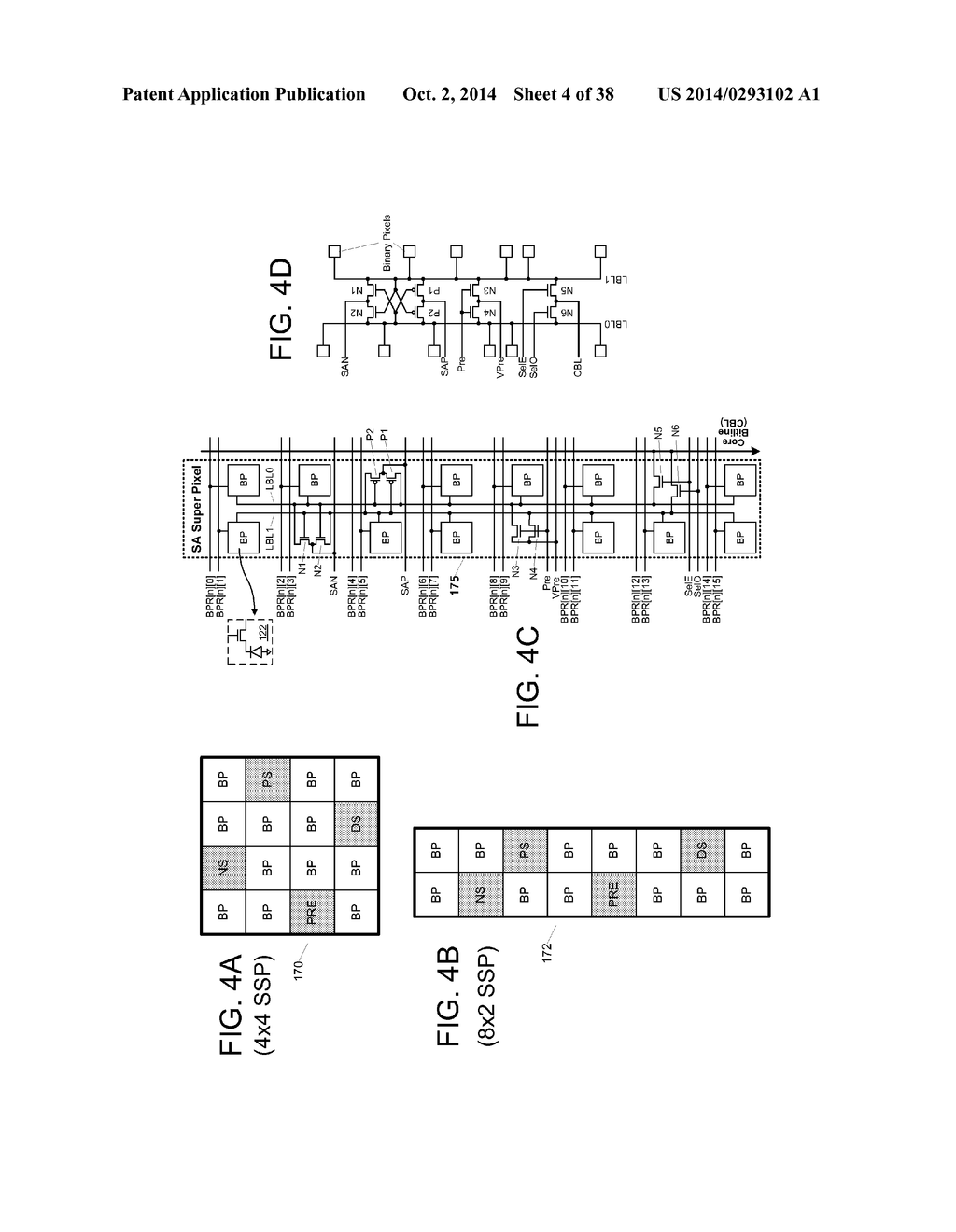 CONDITIONAL-RESET, TEMPORALLY OVERSAMPLED IMAGE SENSOR - diagram, schematic, and image 05