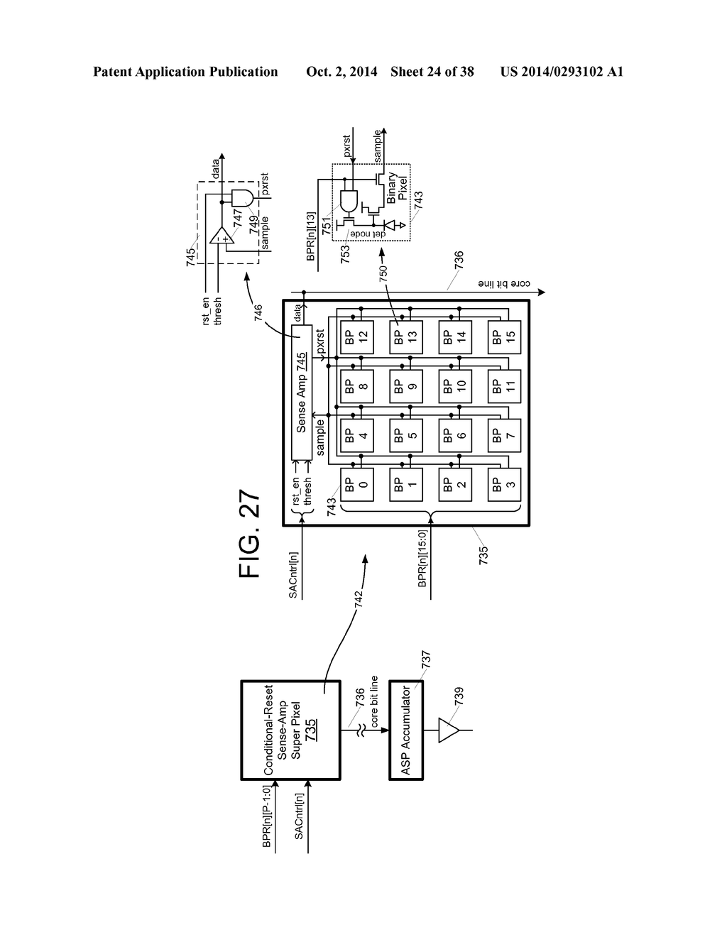 CONDITIONAL-RESET, TEMPORALLY OVERSAMPLED IMAGE SENSOR - diagram, schematic, and image 25