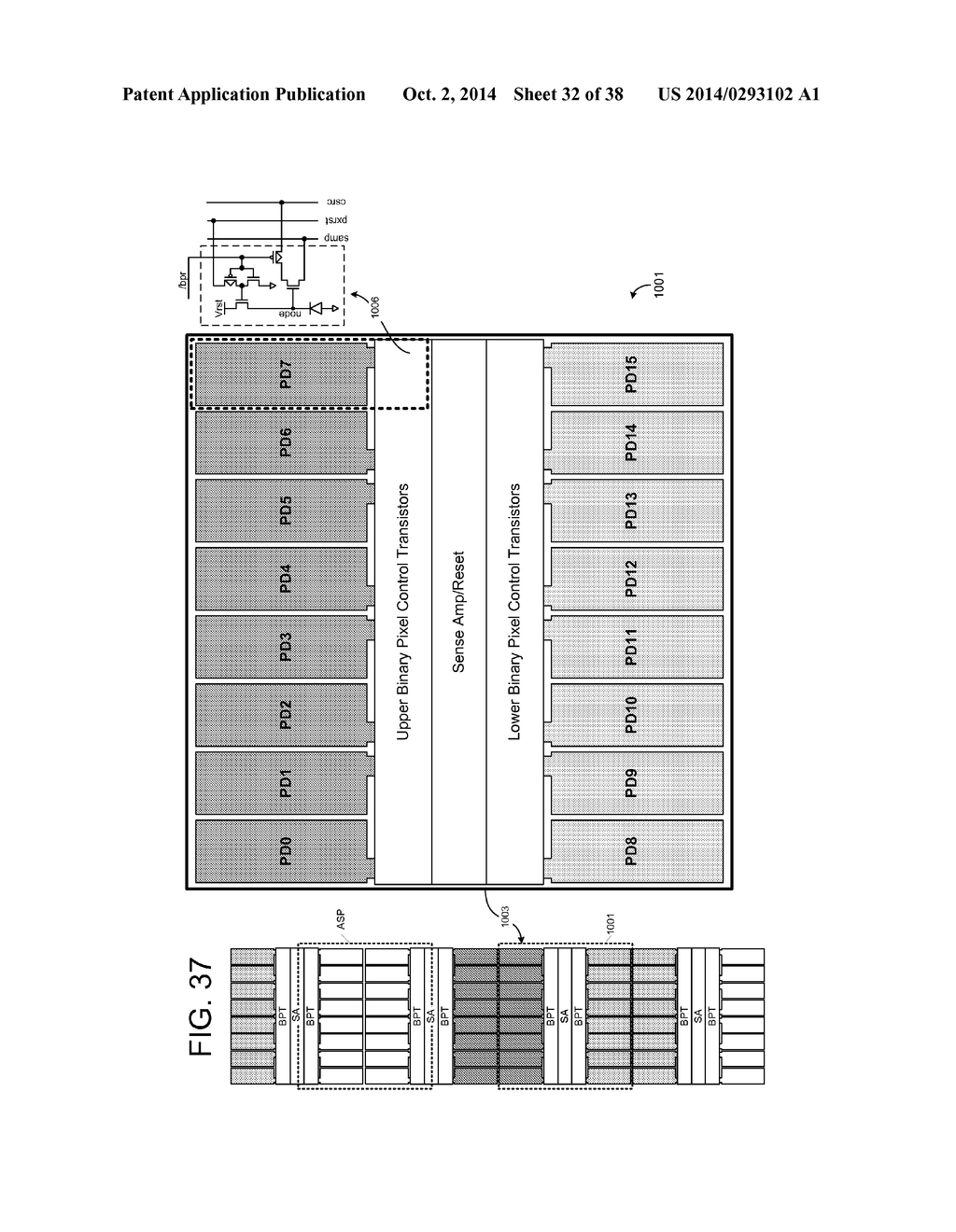 CONDITIONAL-RESET, TEMPORALLY OVERSAMPLED IMAGE SENSOR - diagram, schematic, and image 33