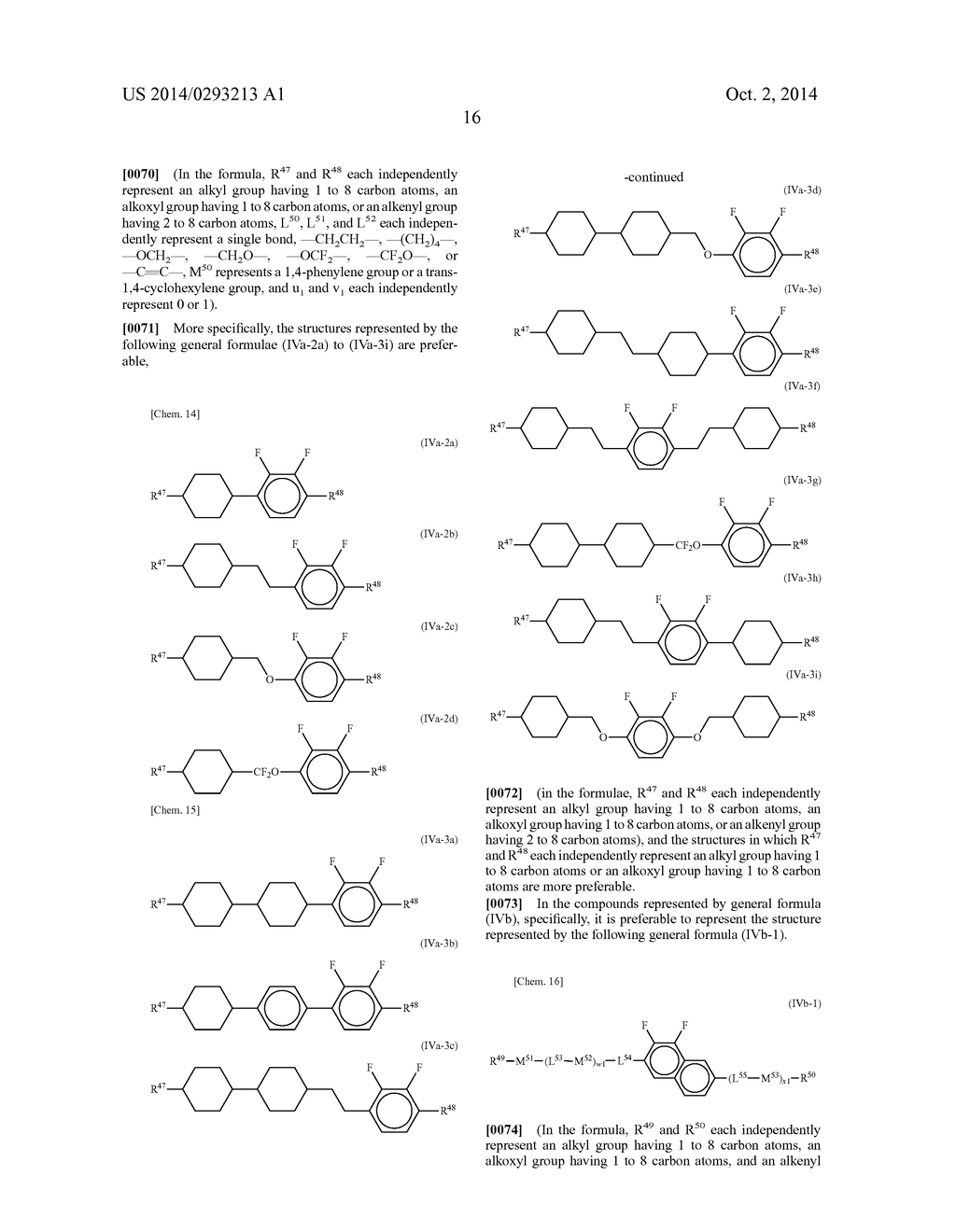 LIQUID CRYSTAL COMPOSITION CONTAINING POLYMERIZABLE COMPOUND AND LIQUID     CRYSTAL DISPLAY ELEMENT USING SAME - diagram, schematic, and image 17