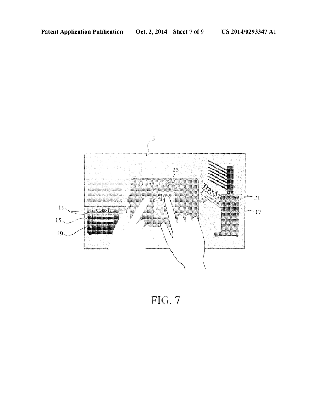 DISPLAY OPERATION DEVICE, NON-TRANSITORY COMPUTER-READABLE RECORDING     MEDIUM STORING DISPLAY OPERATION PROGRAM, AND DISPLAY OPERATION METHOD     AND IMAGE FORMING APPARATUS - diagram, schematic, and image 08