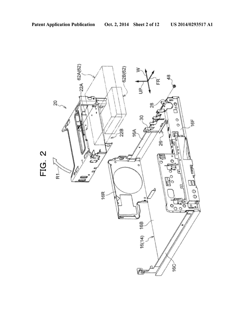 ELECTRONIC APPARATUS AND MEMBER ROTATING OPERATION METHOD - diagram, schematic, and image 03