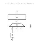 GENERATION AND PROCESSING OF A VARIABLE - BAND MODULATED OFDM SIGNAL WITH     AUXILIARY SIGNALLING diagram and image