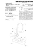 Headset Base With Holder For Mobile Communication Device diagram and image