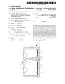 LOUDSPEAKER UNIT WITH TWO LOUDSPEAKERS AND A WEDGE-SHAPED BODY BETWEEN THE     SPACES ADJOINING THE LOUDSPEAKERS diagram and image