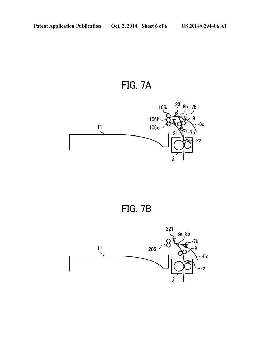 IMAGE FORMING APPARATUS AND METHOD OF HANDLING A SHEET CONVEYANCE ERROR     THEREIN - diagram, schematic, and image 07