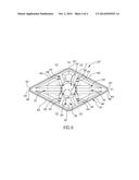 Rhombus-Shaped Indexable Cutting Insert and Cutting Tool diagram and image