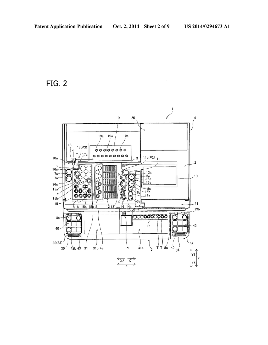 SAMPLE ANALYZER, TRANSPORTING APPARATUS, AND LID PLACING TRAY - diagram, schematic, and image 03