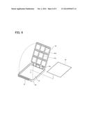 SAMPLE ANALYZER, TRANSPORTING APPARATUS, AND LID PLACING TRAY diagram and image