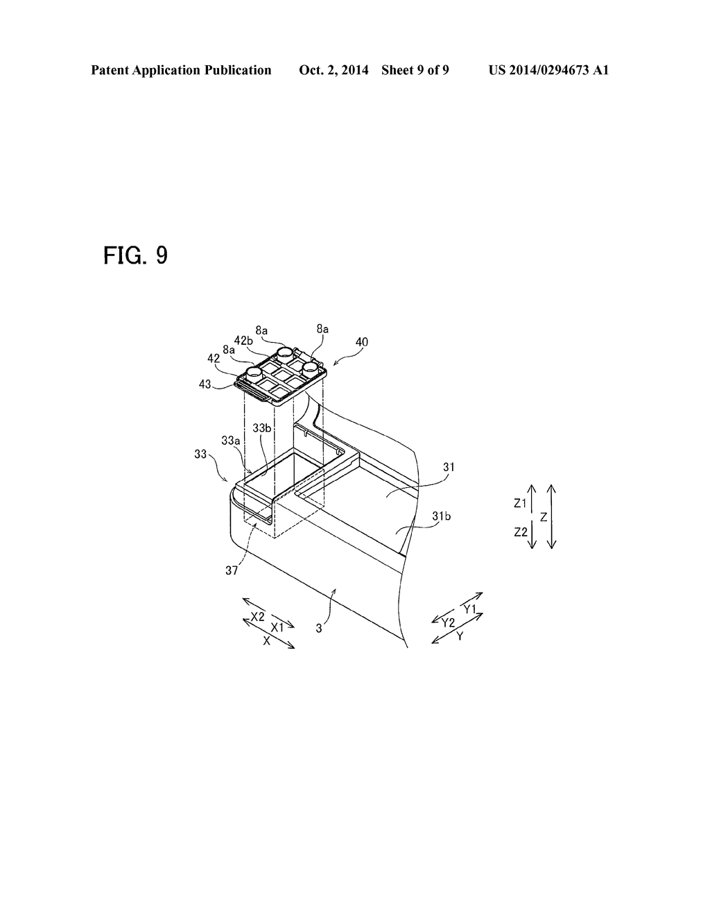 SAMPLE ANALYZER, TRANSPORTING APPARATUS, AND LID PLACING TRAY - diagram, schematic, and image 10