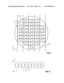 METHOD FOR WAFER-LEVEL MANUFACTURING OF OBJECTS AND CORRESPONDING     SEMI-FINISHED PRODUCTS diagram and image