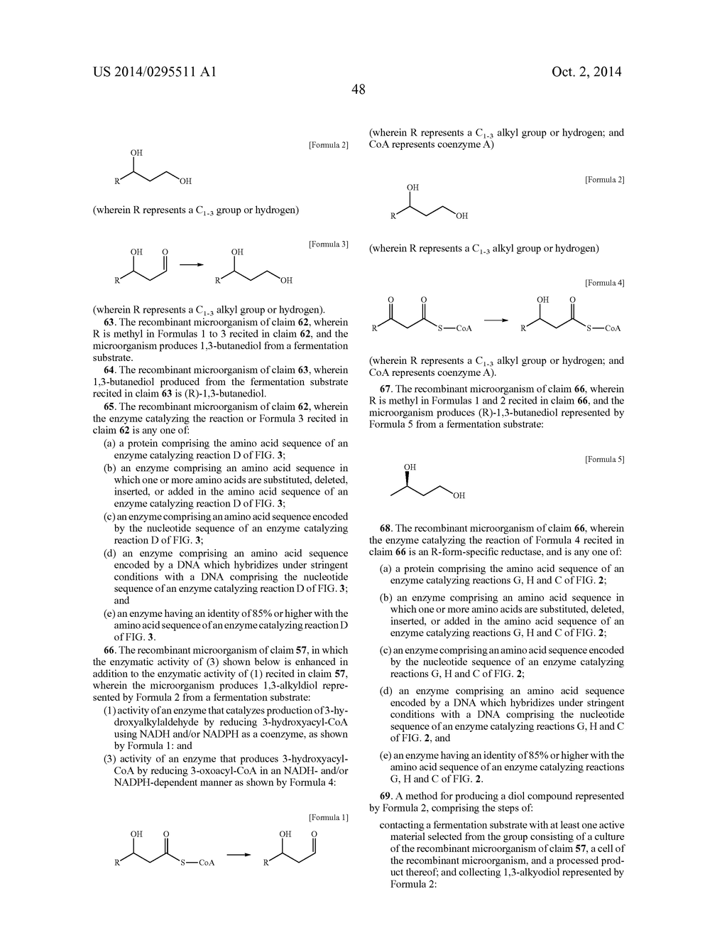 ORGANISMS FOR THE PRODUCTION OF 1,3-BUTANEDIOL - diagram, schematic, and image 56