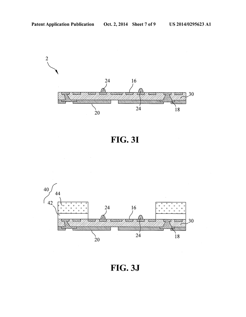 METHOD OF PACKAGING A CHIP AND A SUBSTRATE - diagram, schematic, and image 08