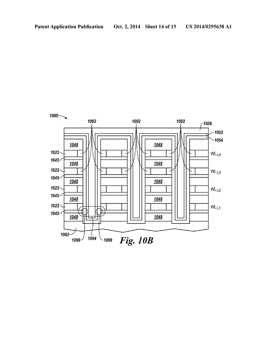 THREE DIMENSIONAL MEMORY ARRAY ARCHITECTURE - diagram, schematic, and image 15