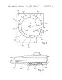 RIM GEOMETRY OF A COIN SORTING DEVICE diagram and image