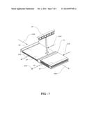 SYSTEM FOR COOLING AN ELECTRONIC IMAGE ASSEMBLY WITH MANIFOLDS AND AMBIENT     GAS diagram and image