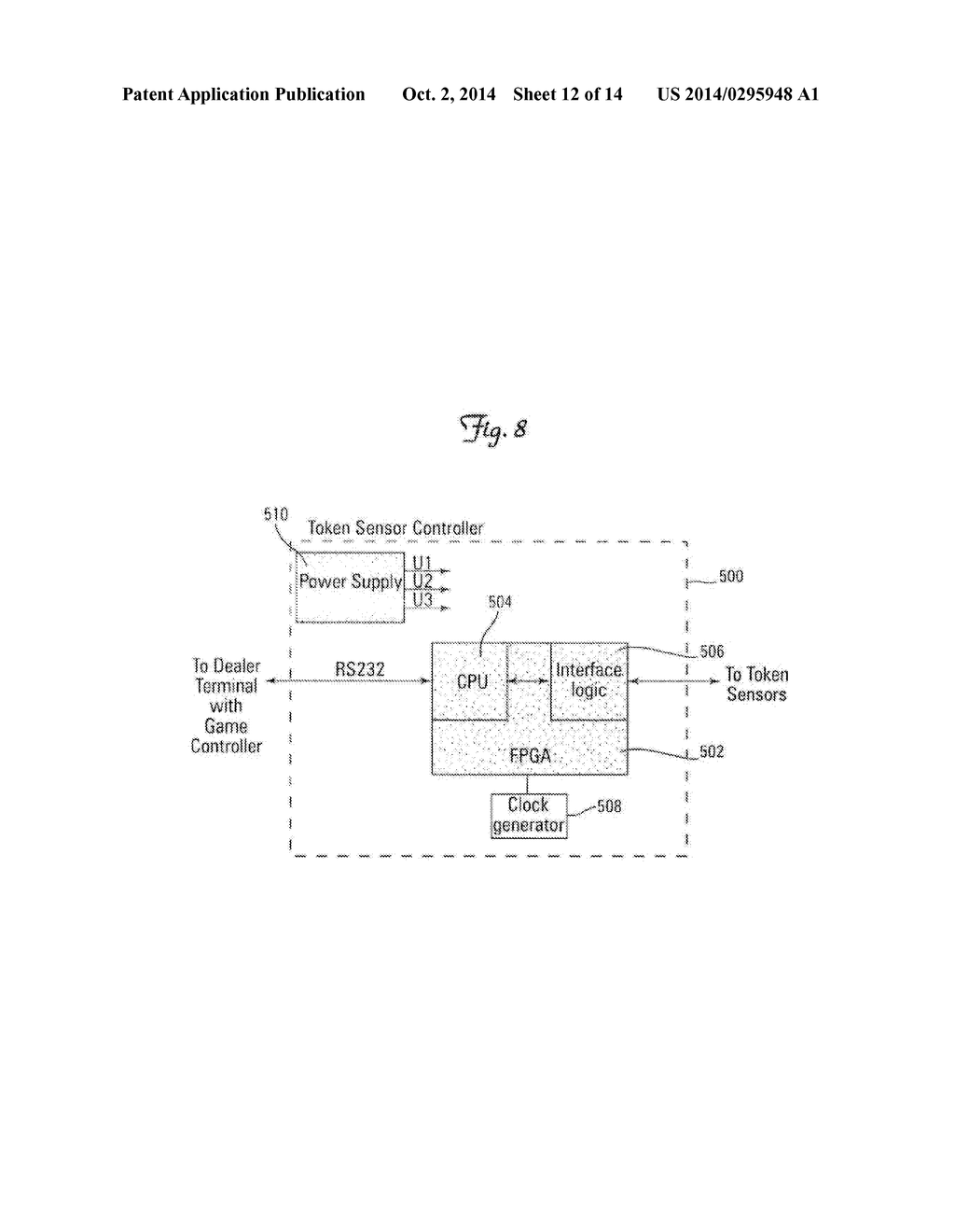 WAGER RECOGNITION SYSTEM HAVING AMBIENT LIGHT SENSOR AND RELATED METHOD - diagram, schematic, and image 13