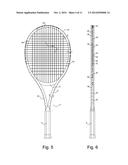 System and Method for a Game Racquet Including an Actuator diagram and image