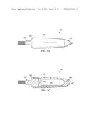 AMMUNITION DELIVERY SYSTEM ARROWHEAD AND METHOD OF USE diagram and image