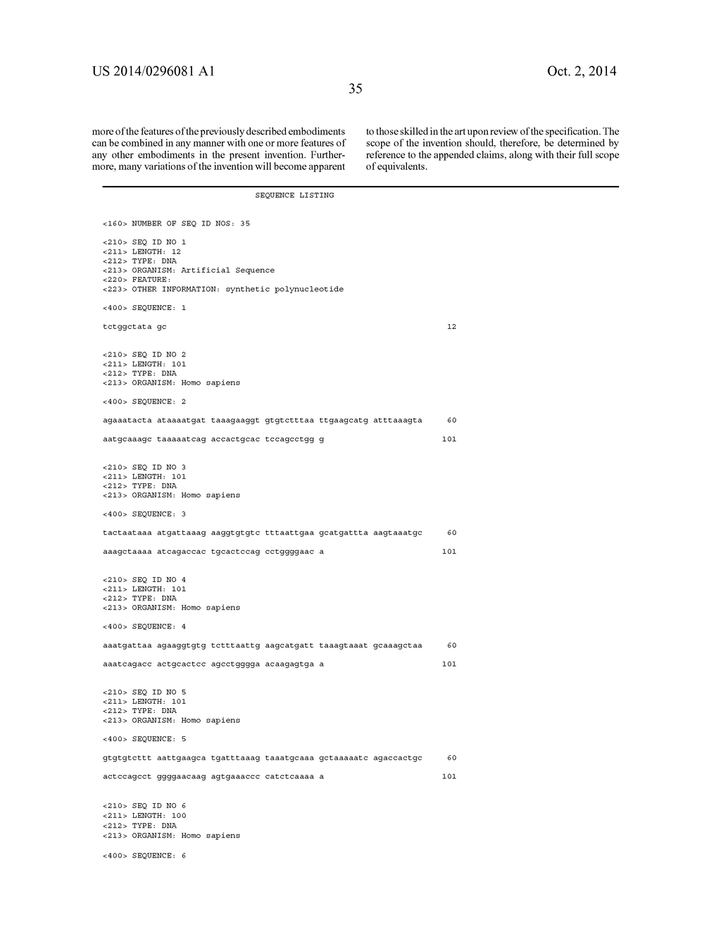 IDENTIFICATION AND USE OF CIRCULATING TUMOR MARKERS - diagram, schematic, and image 55