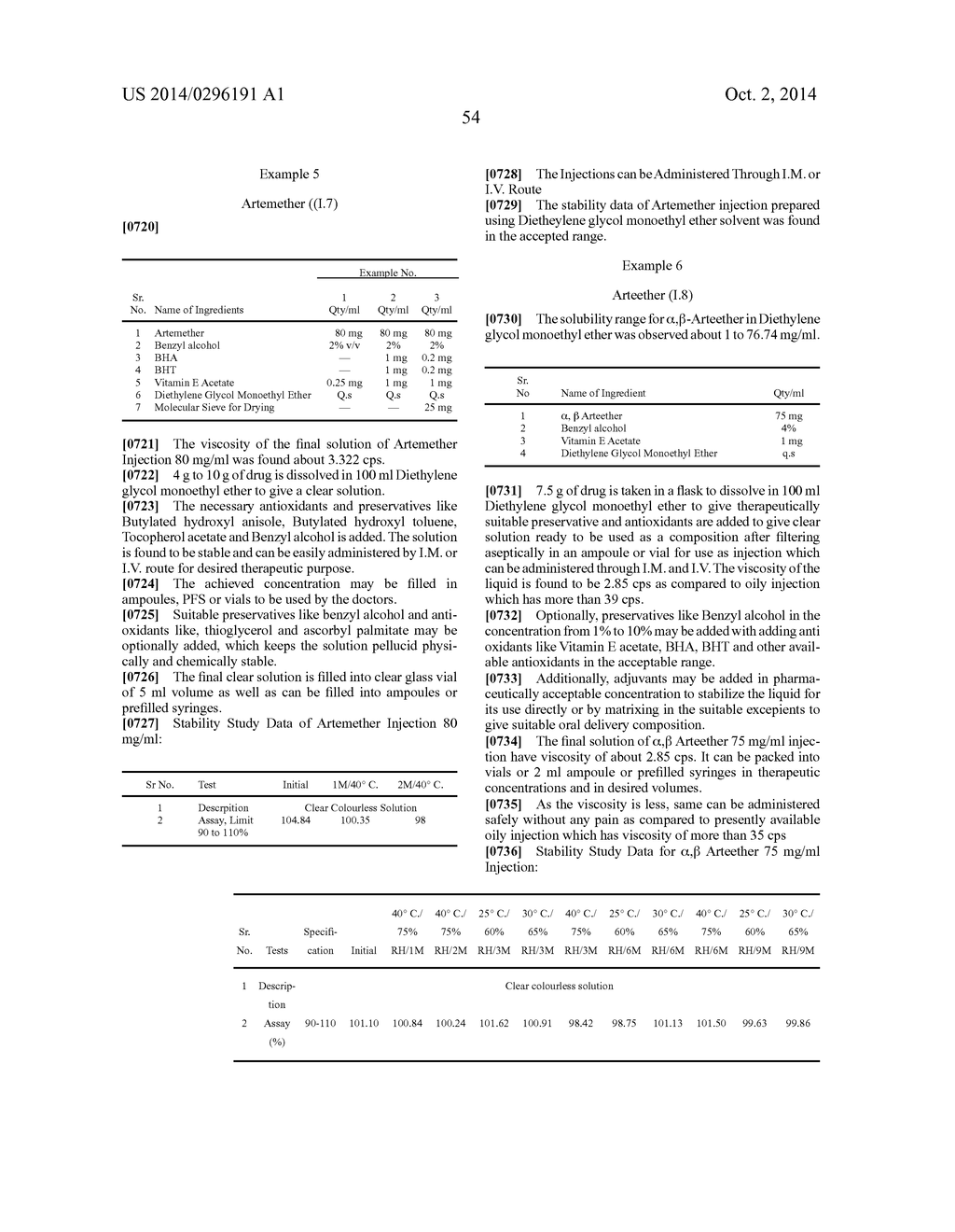 COMPOSITIONS OF PHARMACEUTICAL ACTIVES CONTAINING DIETHYLENE GLYCOL     MONOETHYL ETHER OR OTHER ALKYL DERIVATIVES - diagram, schematic, and image 56