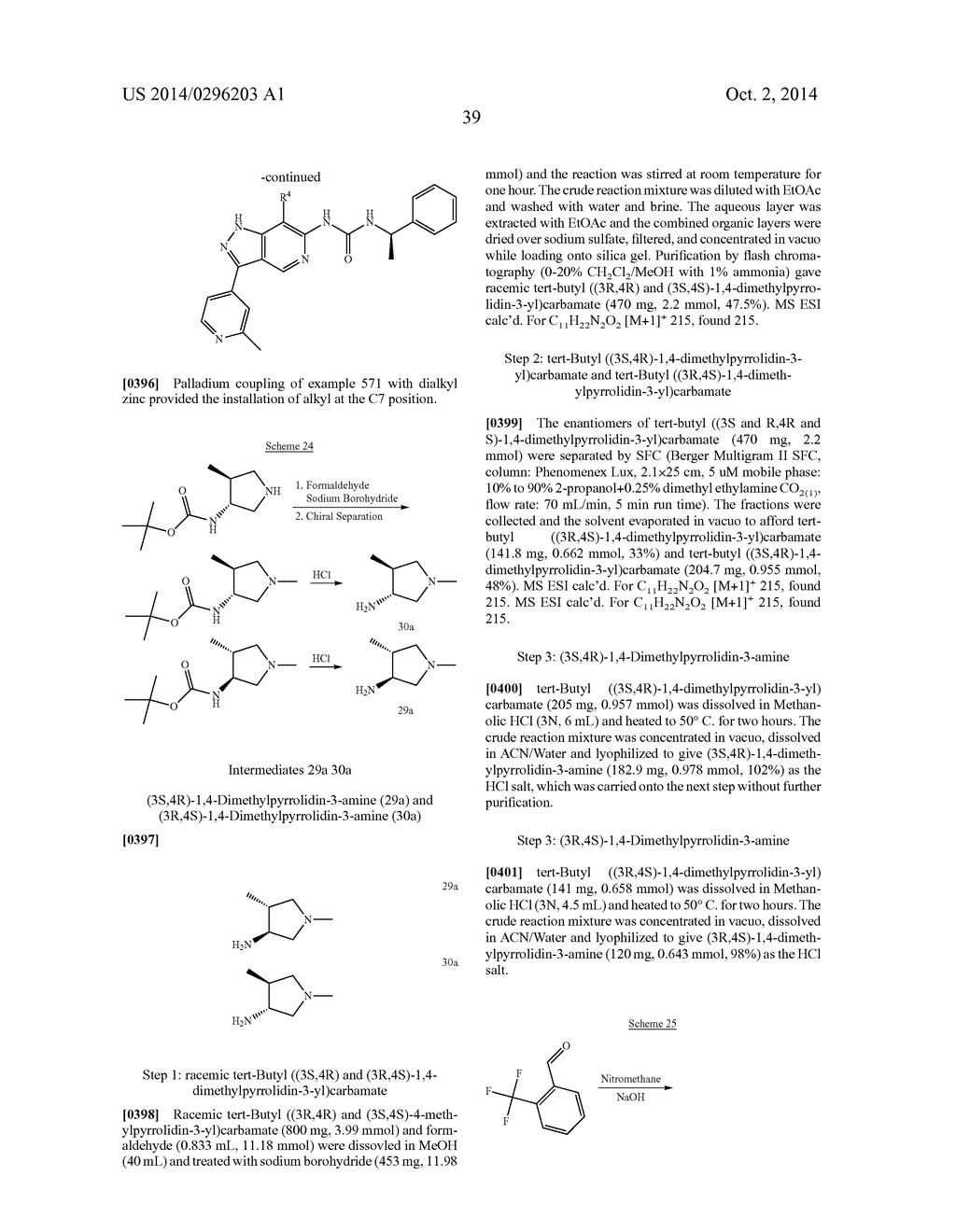 NOVEL COMPOUNDS THAT ARE ERK INHIBITORS - diagram, schematic, and image 40