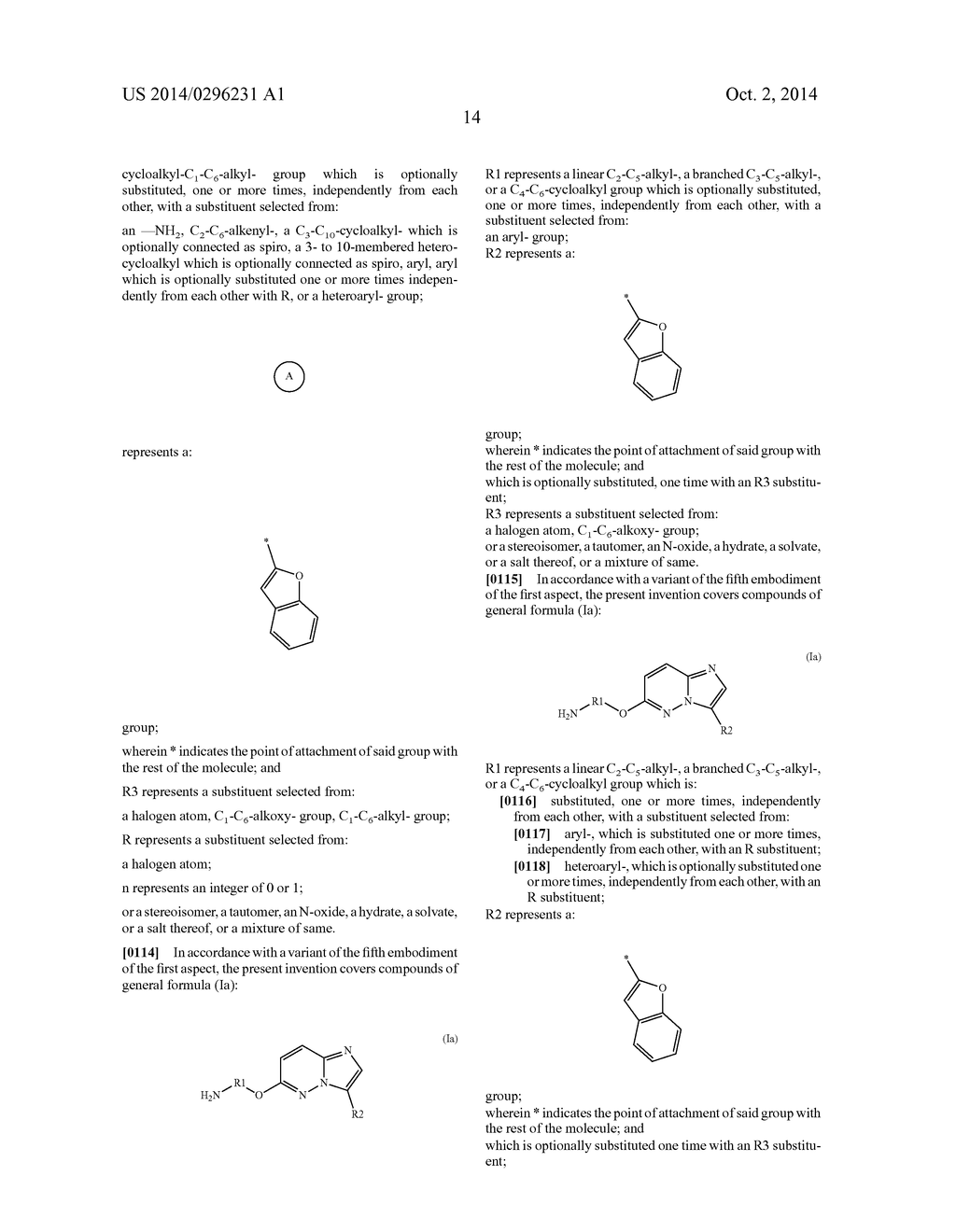 AMINO-SUBSTITUTED IMIDAZOPYRIDAZINES - diagram, schematic, and image 15