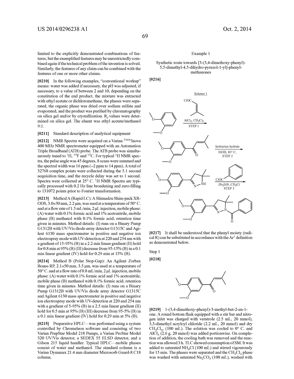 Dihydropyrazoles - diagram, schematic, and image 70