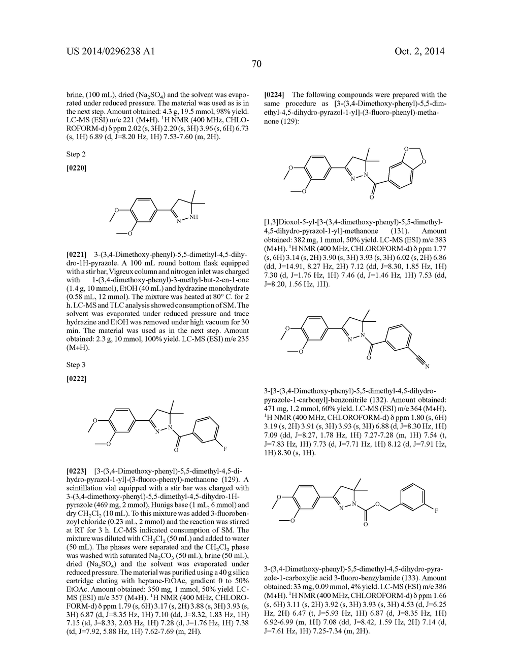 Dihydropyrazoles - diagram, schematic, and image 71