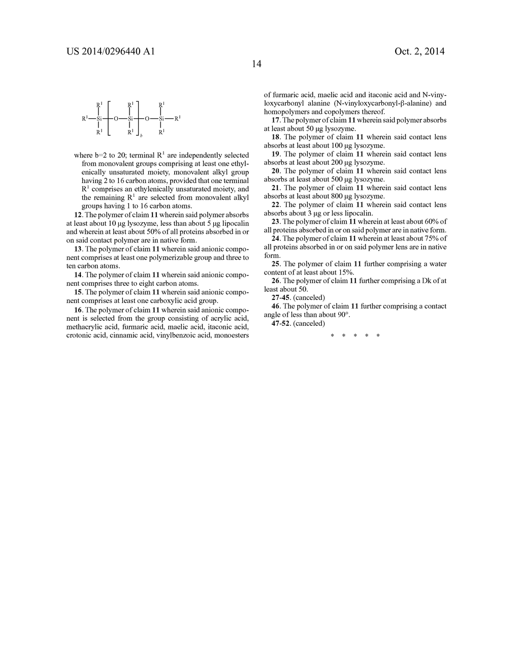 IONIC SILICONE HYDROGELS HAVING IMPROVED HYDROLYTIC STABILITY - diagram, schematic, and image 20