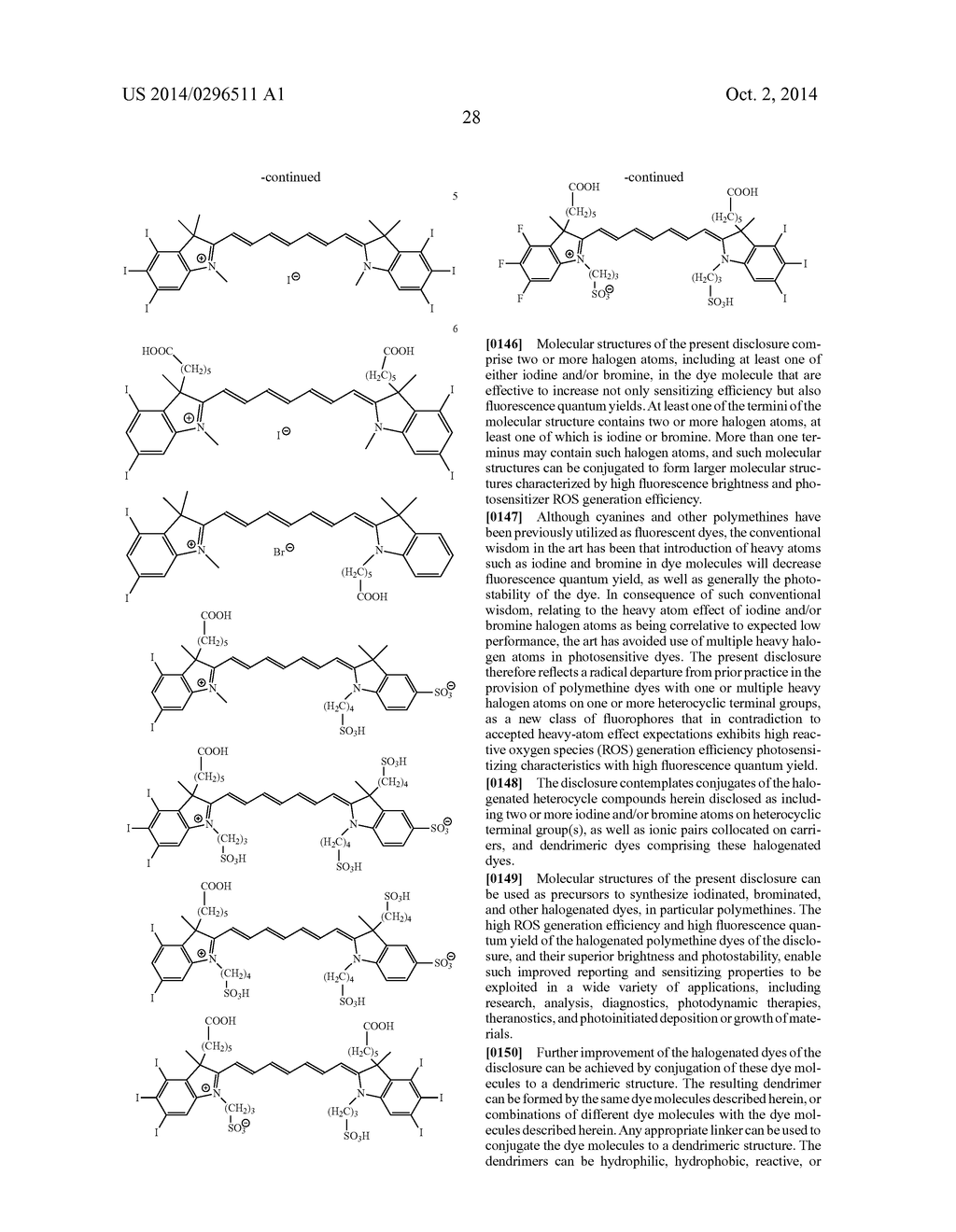 HALOGENATED COMPOUNDS FOR PHOTODYNAMIC THERAPY - diagram, schematic, and image 35