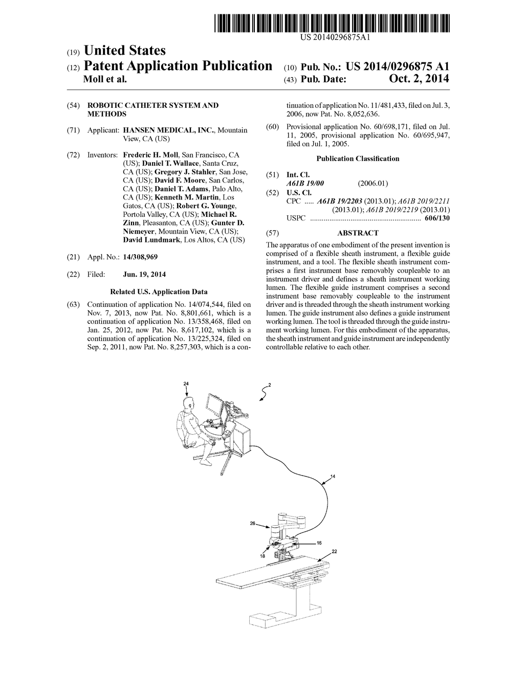 ROBOTIC CATHETER SYSTEM AND METHODS - diagram, schematic, and image 01