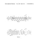 Medical Electrical Stimulation Lead Including Expandable Coiled Fixation     Element diagram and image