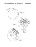 HIP & KNEE JOINT ASSEMBLIES INCORPORATING DEBRIS COLLECTION ARCHITECTURE     BETWEEN THE BALL AND SEAT INTERFACE diagram and image