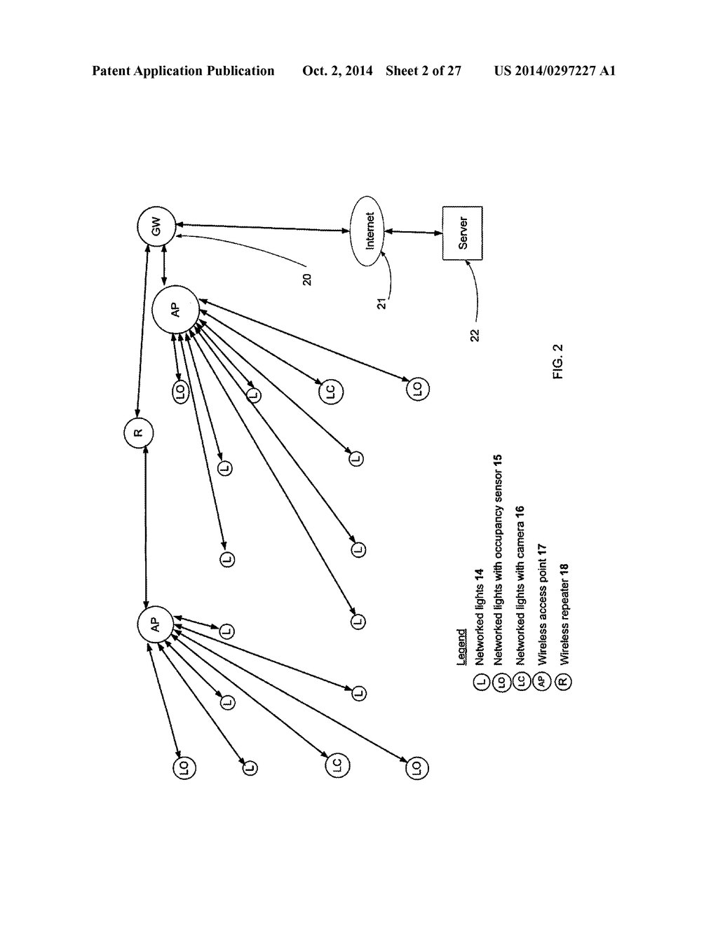 SYSTEM AND METHOD FOR PLANNING AND MONITORING A LIGHT SENSORY NETWORK - diagram, schematic, and image 03