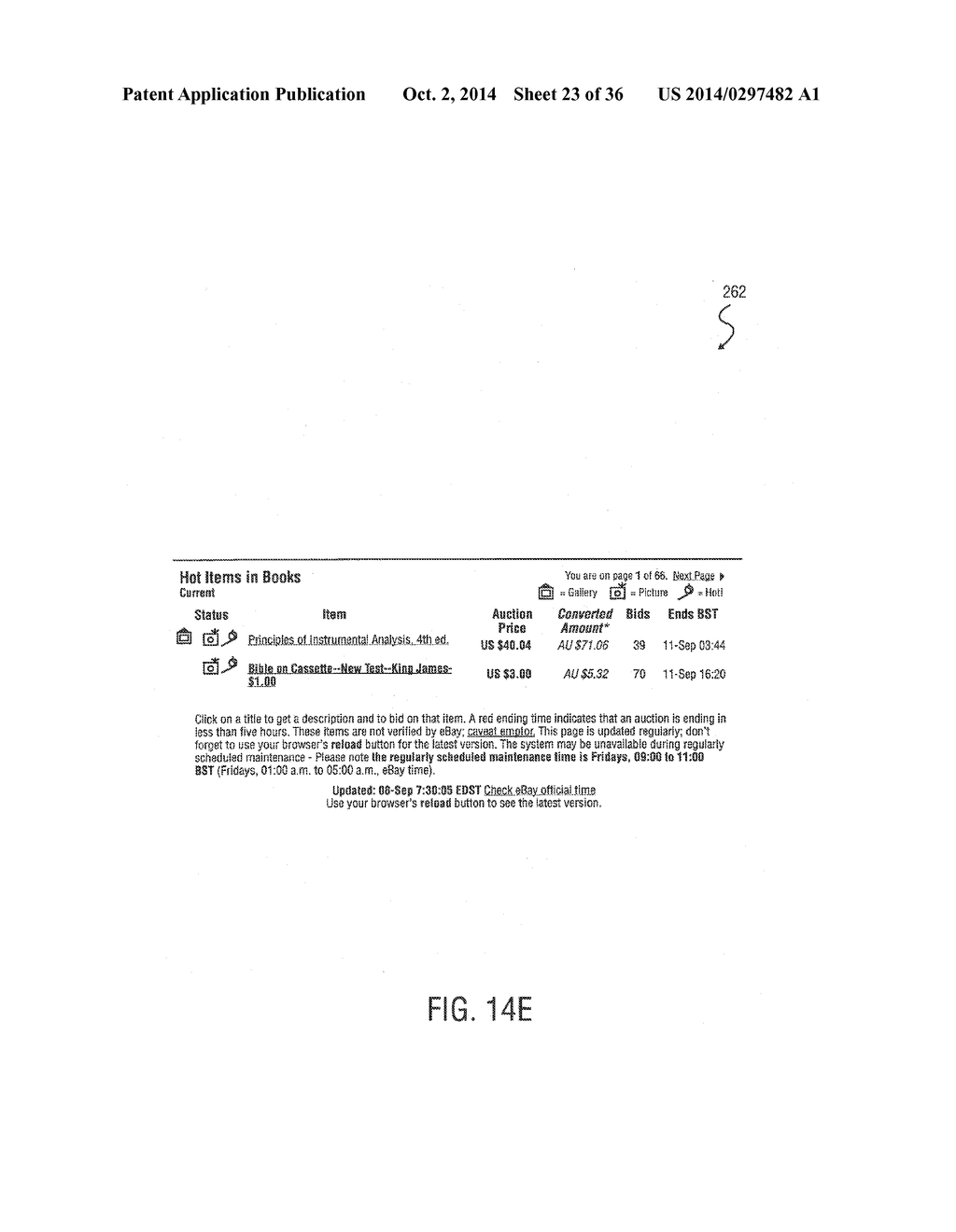 METHOD AND SYSTEM FOR LISTING ITEMS GLOBALLY AND REGIONALLY, AND     CUSTOMIZED LISTING ACCORDING TO CURRENCY OR SHIPPING AREA - diagram, schematic, and image 24