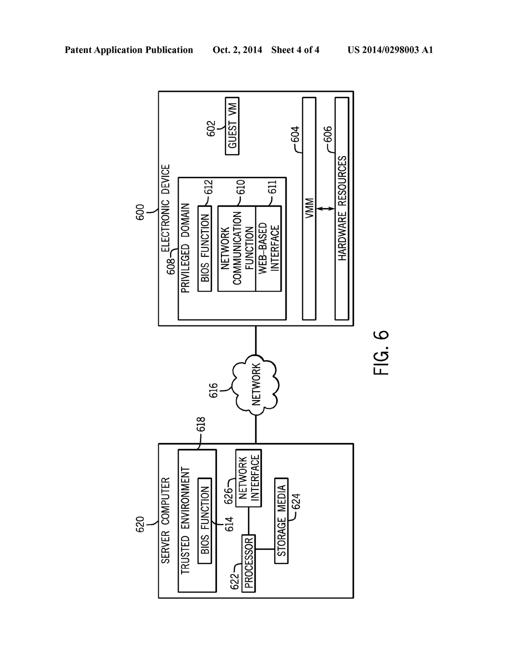 WEB-BASED INTERFACE TO ACCESS A FUNCTION OF A BASIC INPUT/OUTPUT SYSTEM - diagram, schematic, and image 05