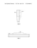 DISPLAY DEVICE AND RAIL FOR HOLDING THE DEVICE diagram and image