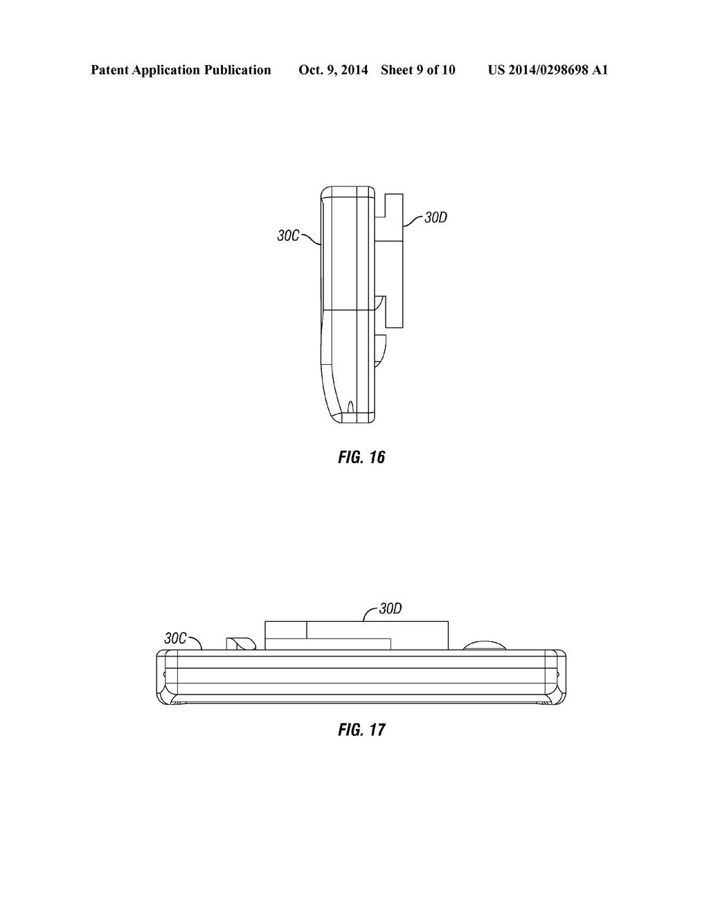 DISPLAY DEVICE AND RAIL FOR HOLDING THE DEVICE - diagram, schematic, and image 10