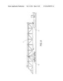 APPARATUS FOR AND METHOD OF FOLDING A MAST OR DERRICK diagram and image