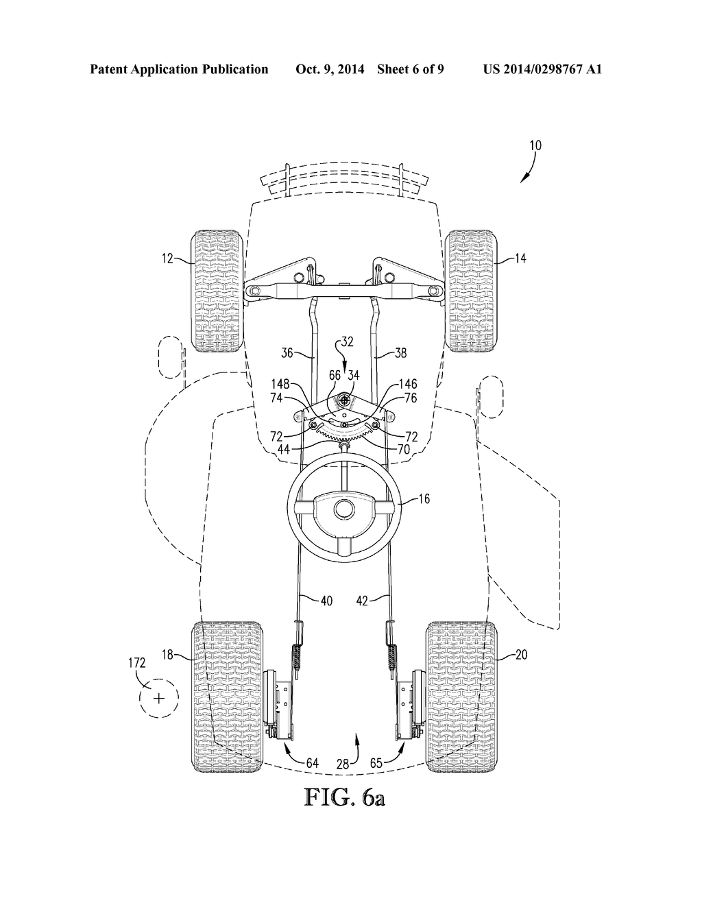 TRACTOR MOWER WITH ENHANCED TURNING RADIUS - diagram, schematic, and image 07