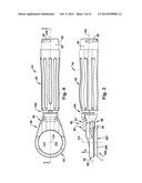 POWER OPERATED ROTARY KNIFE WITH DISPOSABLE BLADE SUPPORT ASSEMBLY diagram and image