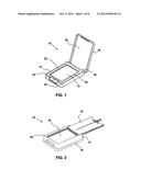 Compact Housing for a Cosmetic Container diagram and image