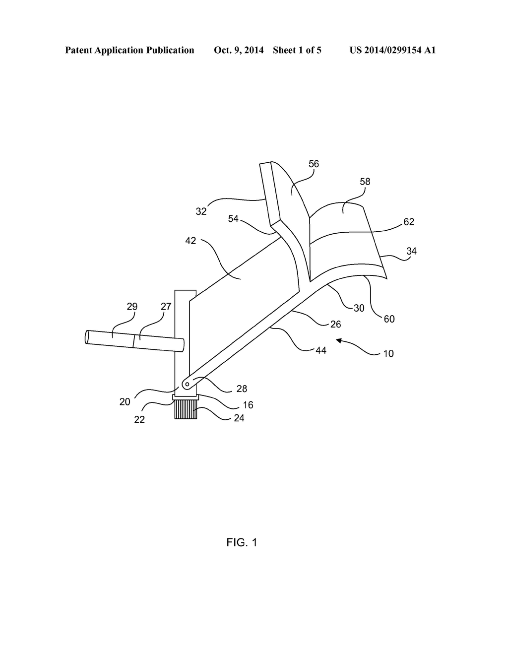 SCRAPER DEVICE FOR CLEANING A SUBMERGED SURFACE - diagram, schematic, and image 02